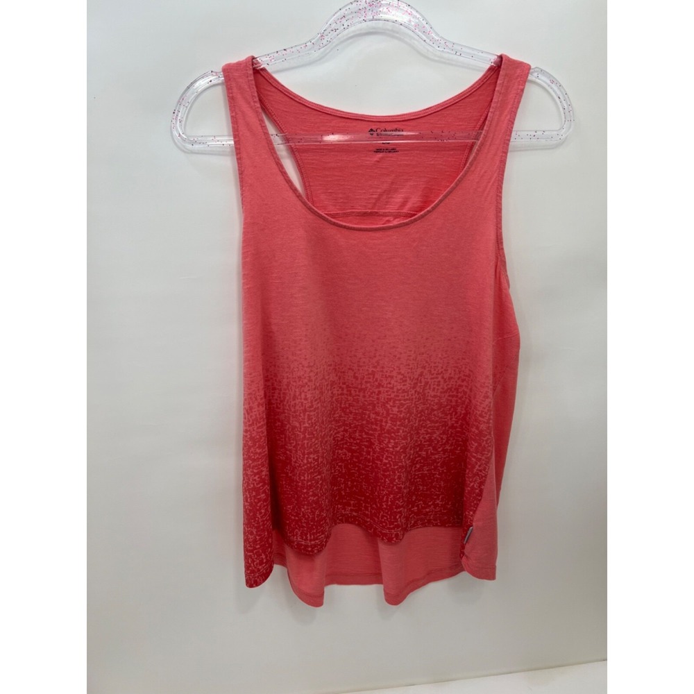 Columbia Coral‎ Athletic Tank Top Women Size Small